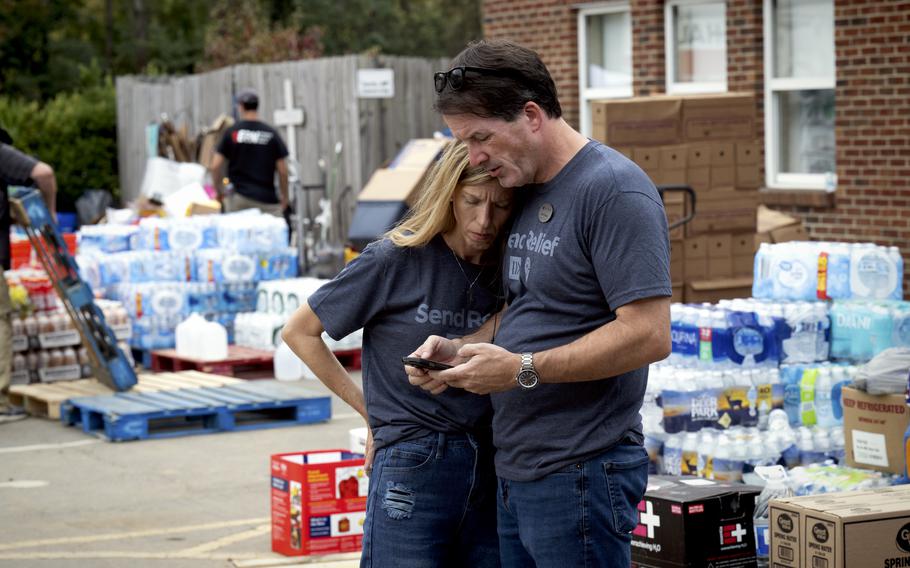 Swannanoa First Baptist Church Pastor Jeff Dowdy and his wife, Melody Dowdy.