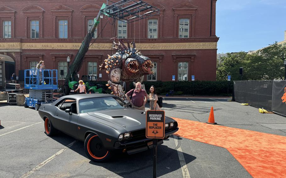 The entrance to the National Building Museum for the CODE Bowl. 