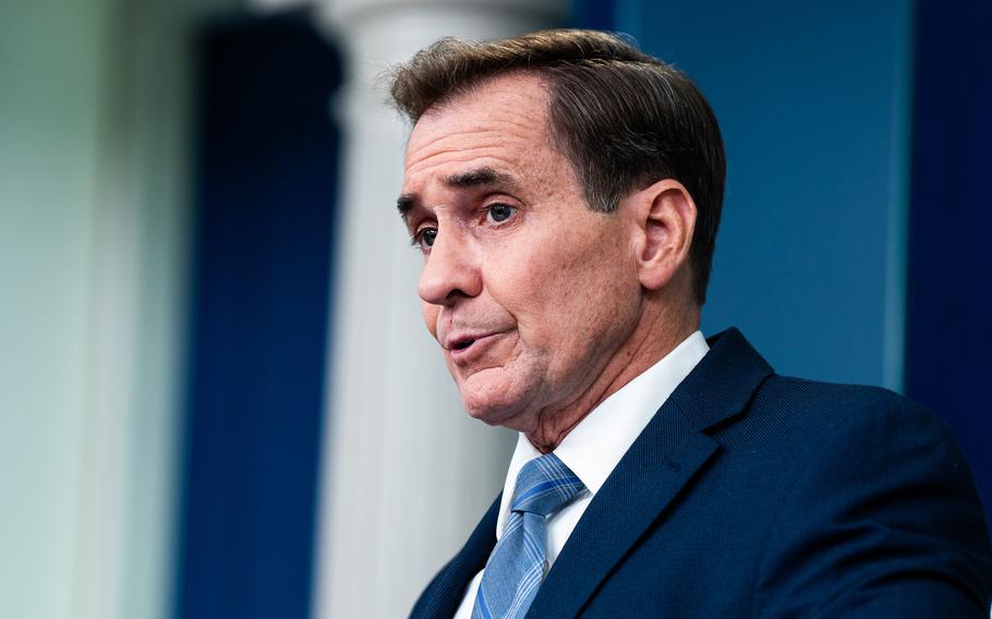 National security spokesman John Kirby