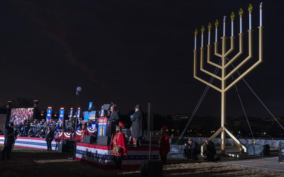 Hanukkah menorah lighting ceremony to be held