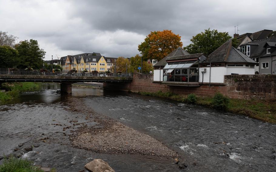 The Lieser River flows through the German city of Wittlich. The knife used in the murder was found in the river.