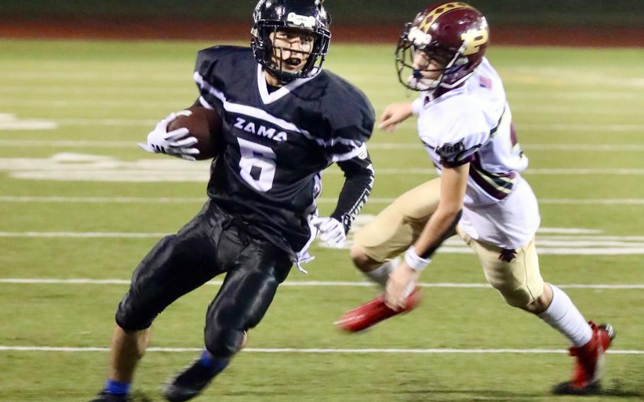 Matthew C. Perry defeated Zama in DODEA-Pacific football Friday.