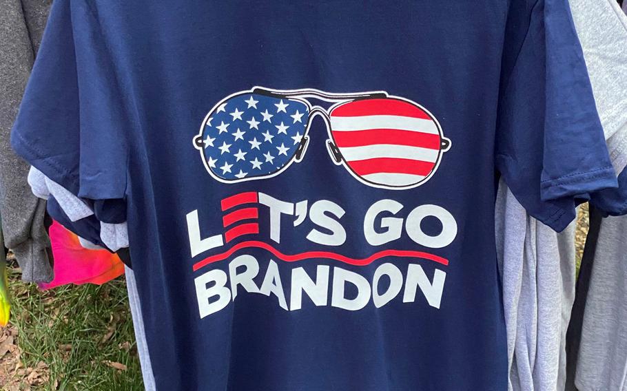 Let's Go Brandon' merchandise at Alaska exchange crossed AAFES