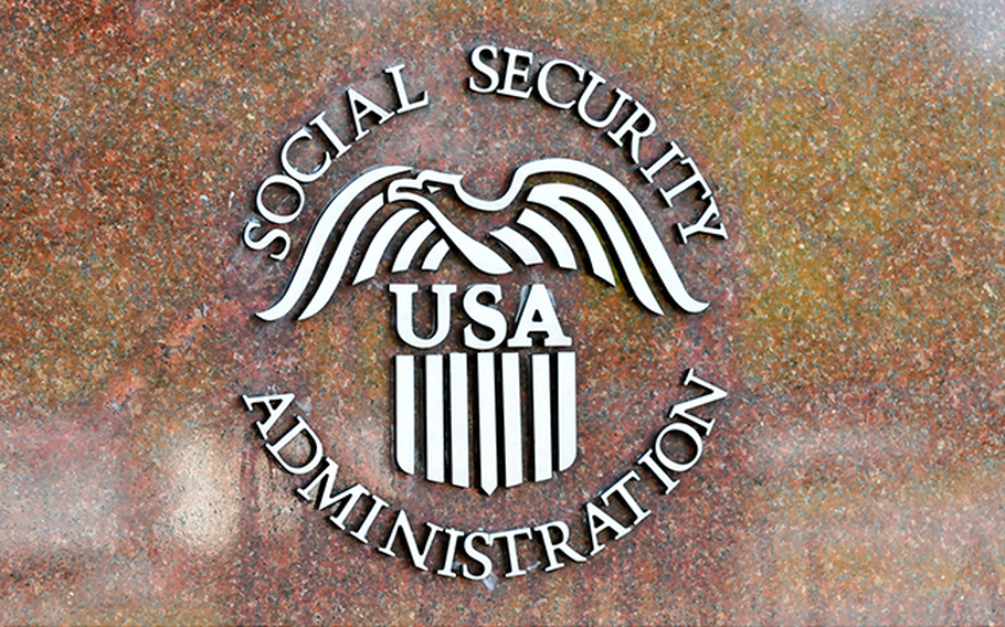 A sign for the Social Security Administration.