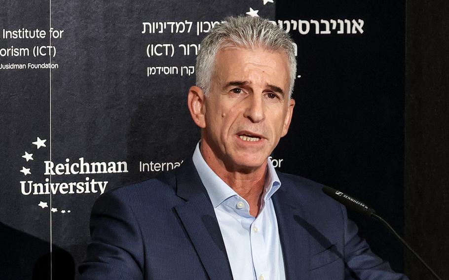 Israel’s Mossad director