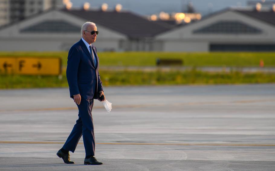 President Joseph R. Biden departed Yokota Air Base, Japan.