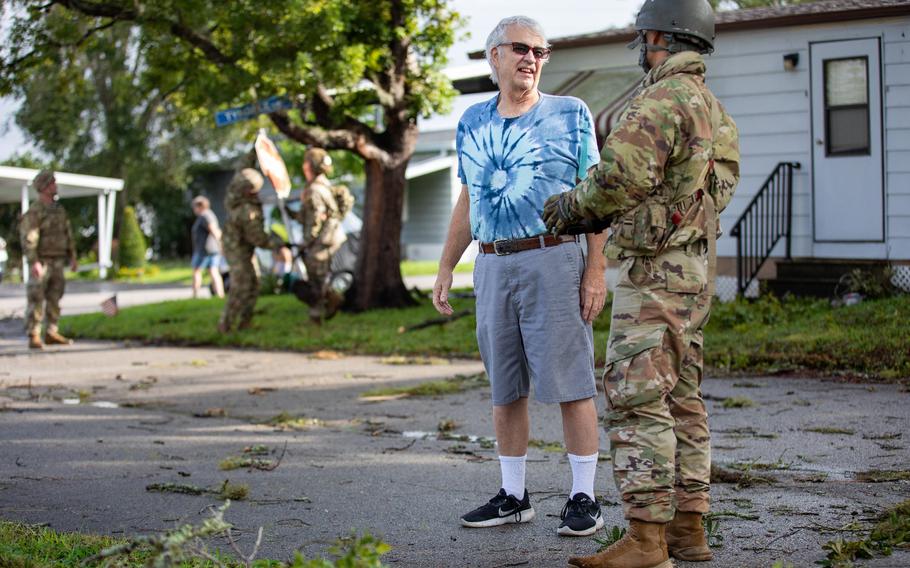 The National Guard plans to flow up to 1,500 additional troops into Florida during the coming days as it responds to Hurricane Milton, the second major hurricane to strike the state in two weeks.