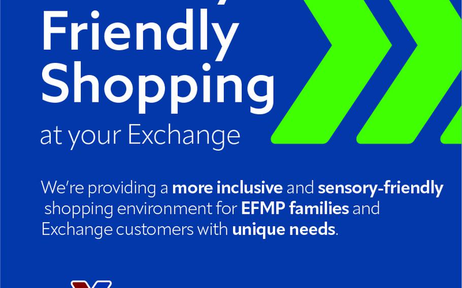 The KMCC will open its doors specifically for Exceptional Family Member Program families and customers with unique needs during a sensory-friendly shopping event on Sunday,