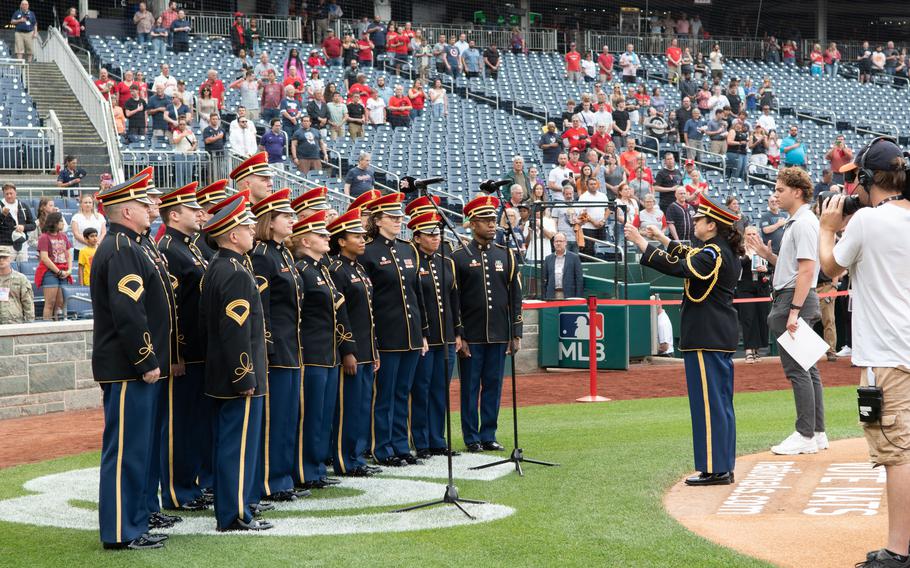 Washington Nationals pay tribute to soldiers with US Army Day