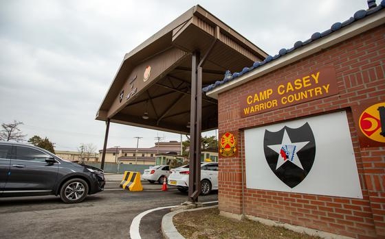 Camp Casey is roughly 25 miles north of Seoul, South Korea, and 13 miles from the Demilitarized Zone separating the peninsula.