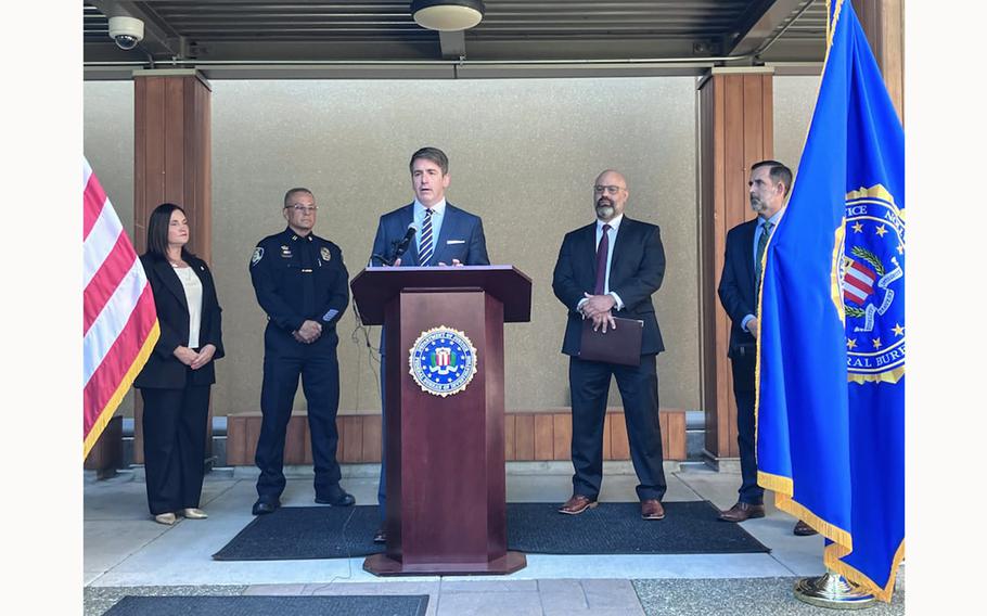 Oregon Senior Assistant Attorney General John Casalino, serving as interim Klamath Falls District Attorney, urged the public’s help to identify other potential victims in a kidnapping case.