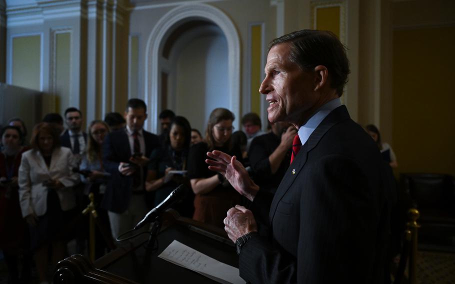 Sen. Richard Blumenthal (D-Conn.) is holding hearings on artificial intelligence.