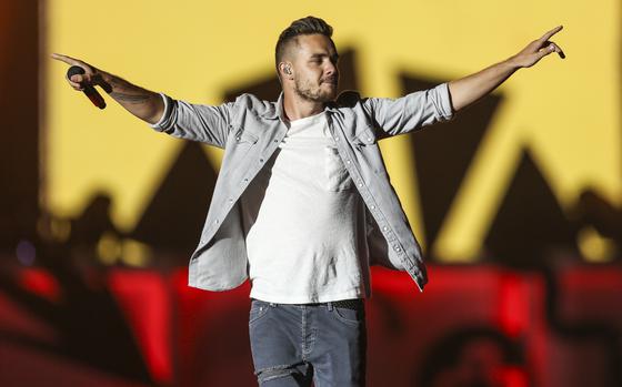 Liam Payne of One Direction performs during the Honda Civic Tour at Qualcomm Stadium on Thursday, July 9, 2015, in San Diego, Calif.