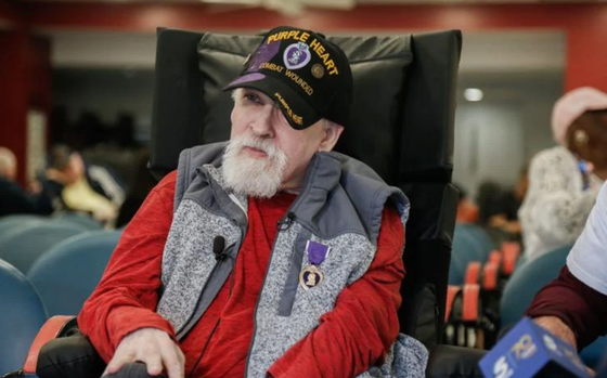 On Monday, U.S Marine Veteran James Ohlheiser received his Purple Heart Medal. The presentation came 56 years after a bullet struck him while on tour in Vietnam. The medal was left off his discharge paperwork, causing the oversight. His paperwork was revised this year with the help of the Norman Veterans Home and Senator James Lankford’s office.