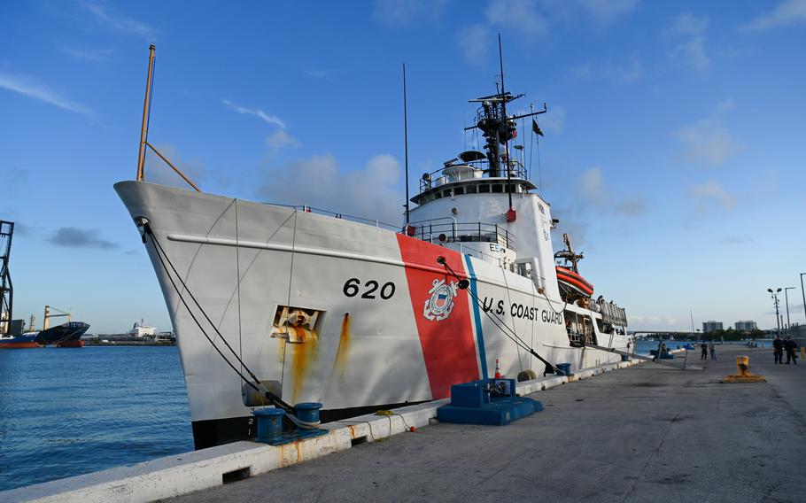 The U.S. Coast Guard Cutter Resolute returned to its St. Petersburg, Fla., homeport Saturday, June 8, 2024, after a 60-day patrol of the Caribbean during which the crew stopped drug smugglers and helped in rescue efforts.
