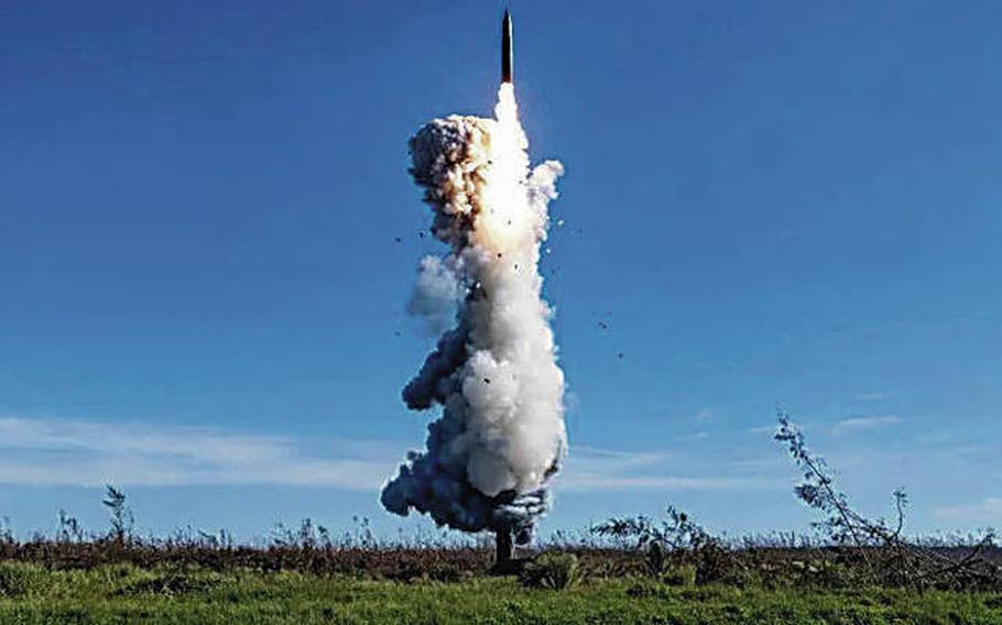 China launches a ballistic missile.