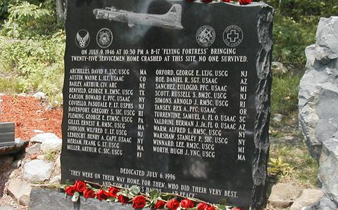 Mount Tom memorial marks 75th anniversary of deadly B-17 crash in ...