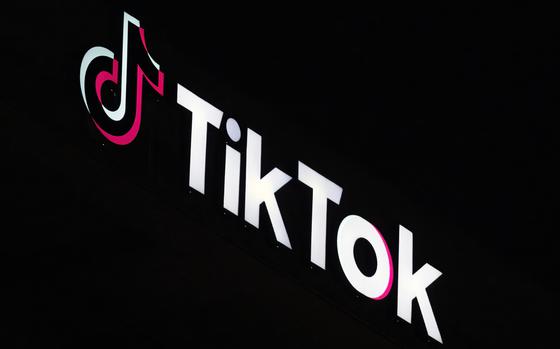 FILE - A TikTok sign is displayed on top of their building in Culver City, Calif., on Dec. 3, 2024. (AP Photo/Richard Vogel, File)