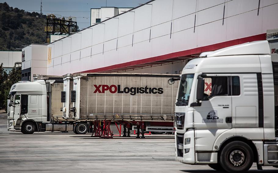 An XPO hub in Barcelona. 