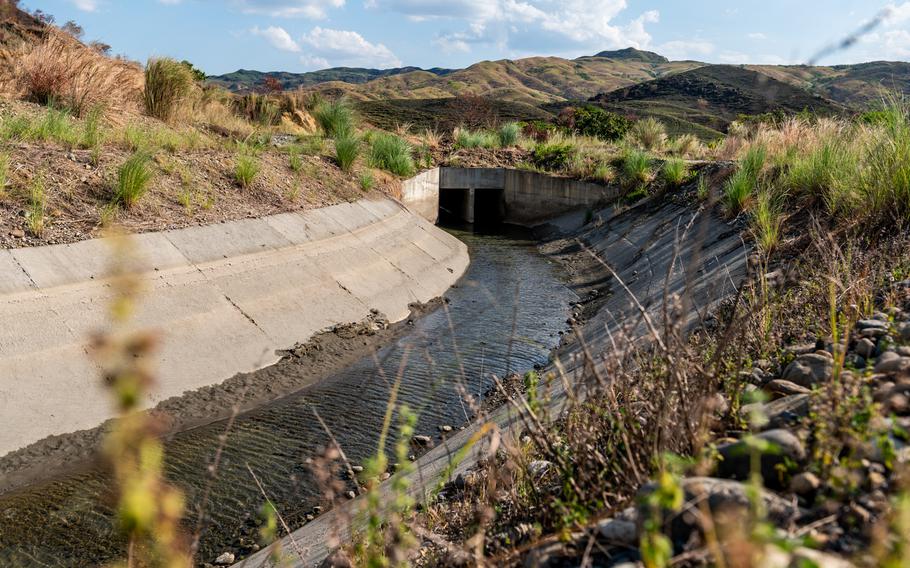 The Chico River Pump Irrigation Project, funded by a loan from China Exim Bank.