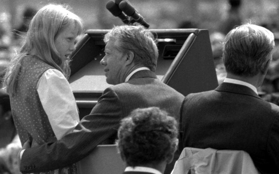 Jimmy and Amy Carter.