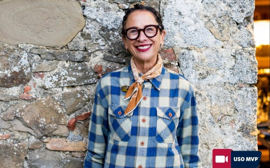 A USO image of celebrity chef and baker, Nancy Silverton