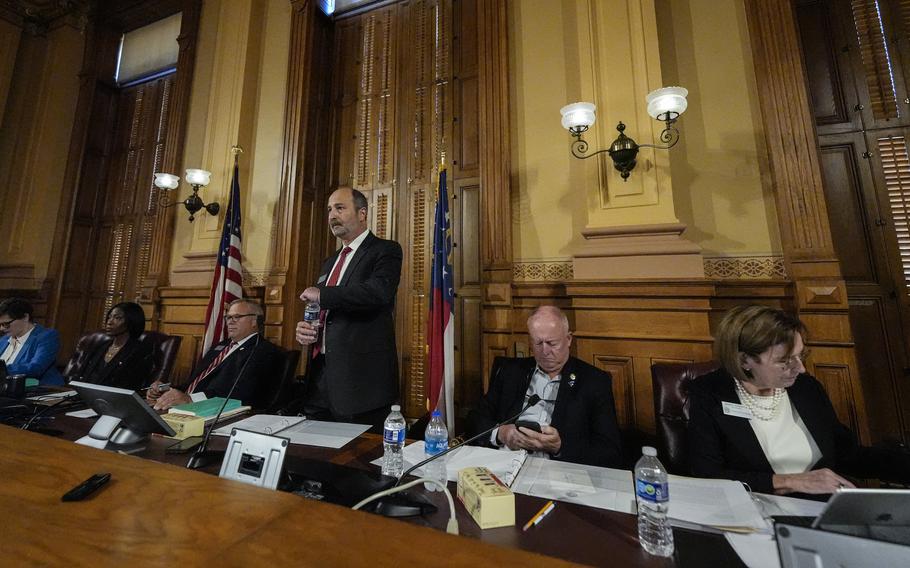 Georgia’s State Election Board members discuss proposals