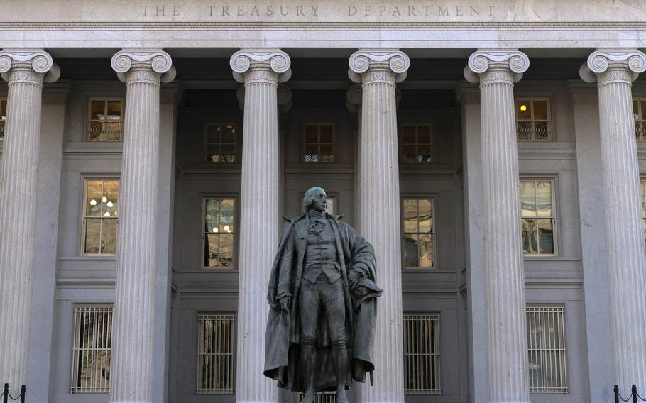 The U.S. Department of the Treasury building