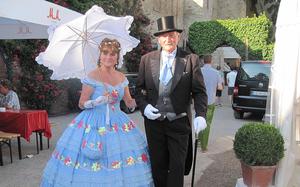 The Sekt- and Biedermeierfest that runs July 5-8 in Eltville Germany, marries sparkling wine with the Biedermeier period, a historical era in Central Europe between 1815 and 1848.