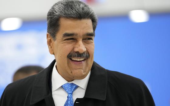 Venezuelan President Nicolas Maduro in Kazan, Russia for the BRICS summit, Oct. 24, 2024.