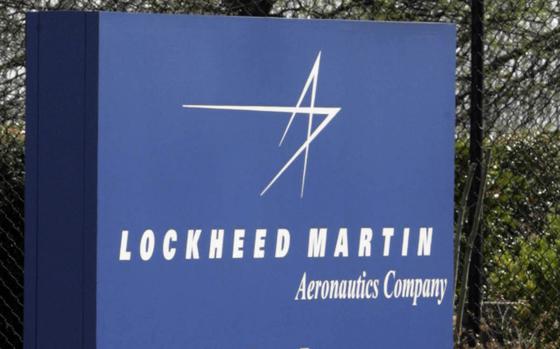 An entrance sign outside the Lockheed Martin plant in Marietta, Ga., in April 2009.