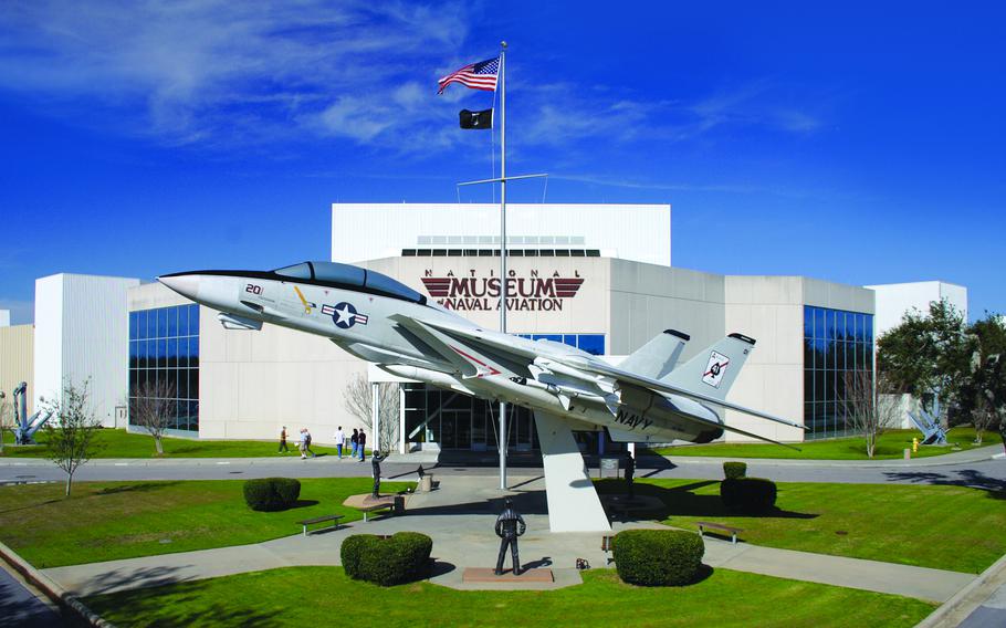 National Naval Aviation Museum at Naval Air Station Pensacola in Pensacola, Fla. The air station recently reopened to visitors after a shooting incident several years ago. The museum is the world’s largest naval aviation museum.