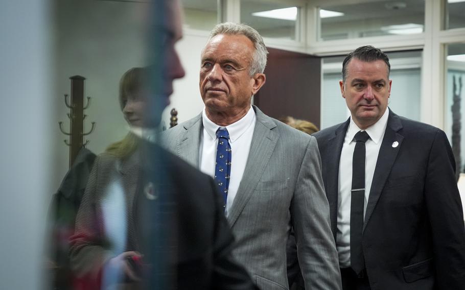 Robert F. Kennedy Jr. on Capitol Hill.