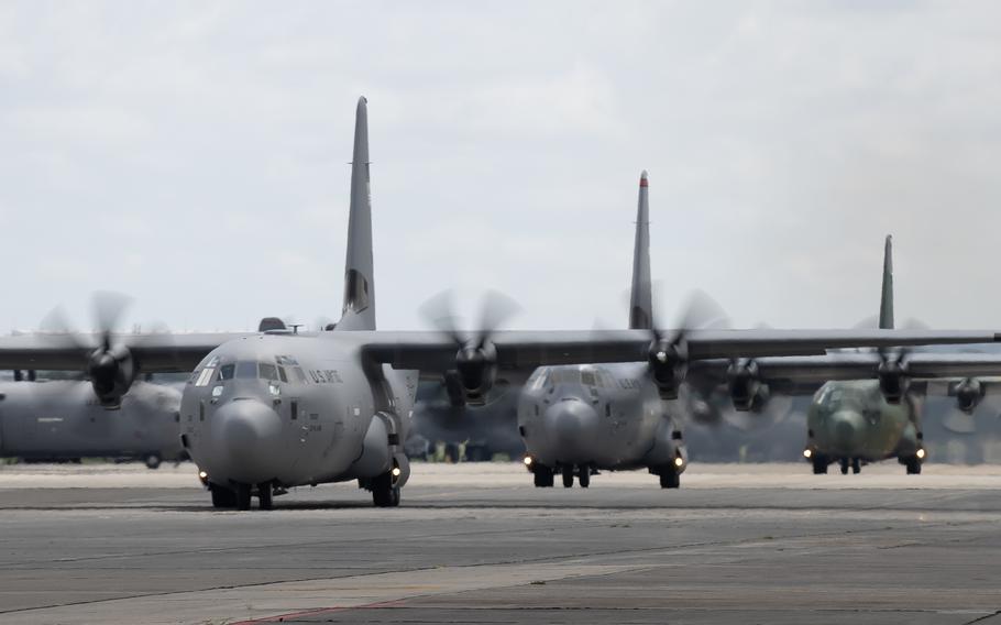 C-130s in Yokota, Japan