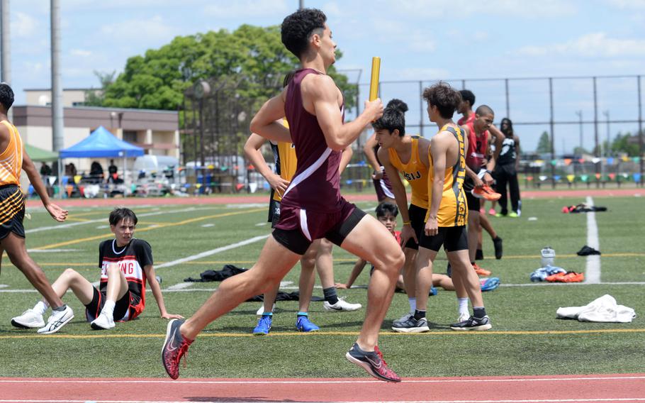 Matthew C. Perry senior Tyler Gaines ran cross country and track and field for the Samurai.