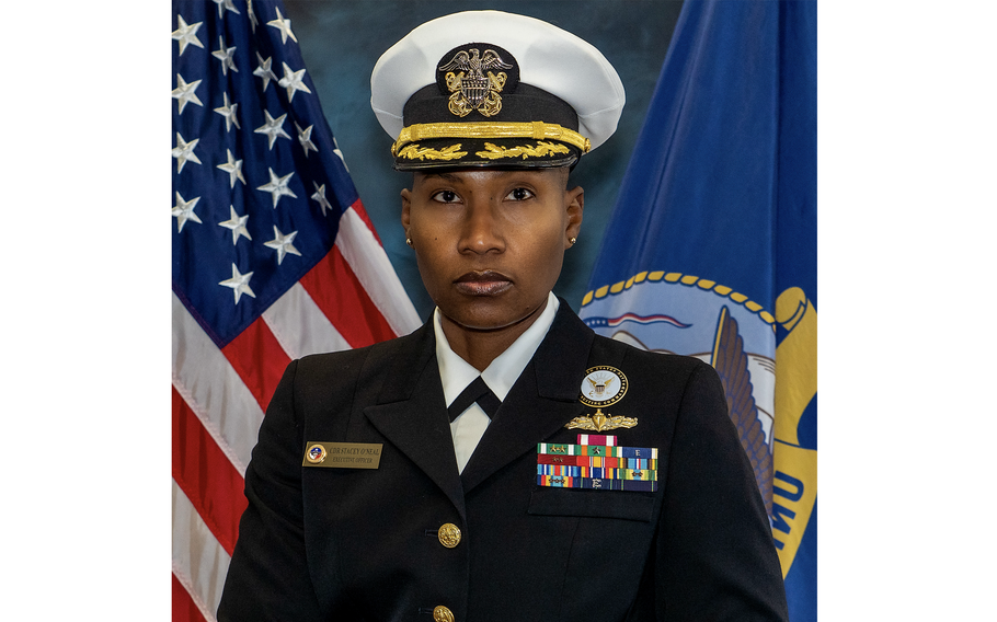 Cmdr. Stacey O’Neal was the commander of Navy Talent Acquisition Group, San Antonio