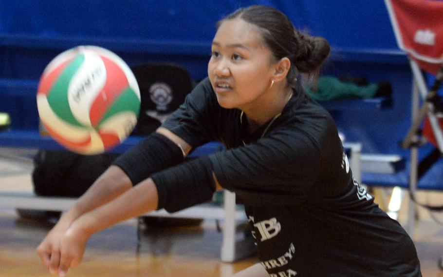 Jazlene Vergara and Kadena won their first match against Kubasaki in 10 years last season, and are hoping they can win their first Okinawa district title since 2003.