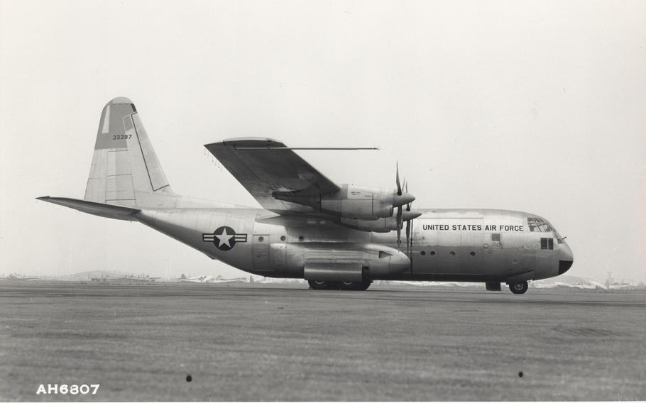 C-130 maiden flight in 1954