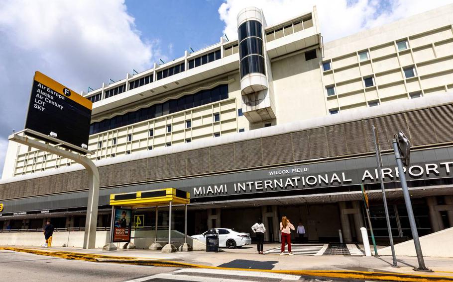 Miami International Airport.