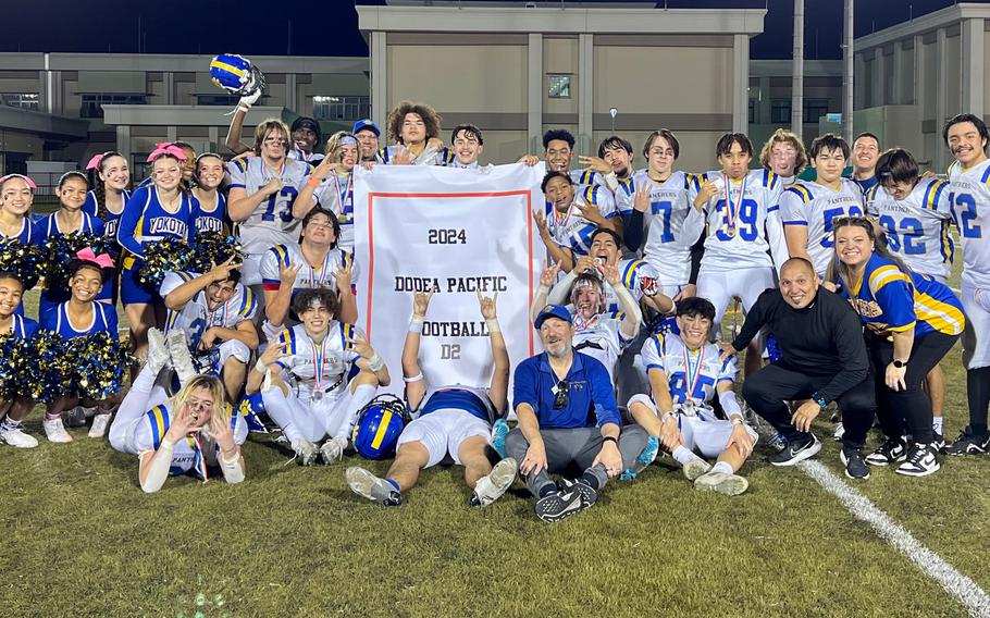 Yokota players pose for a photo.