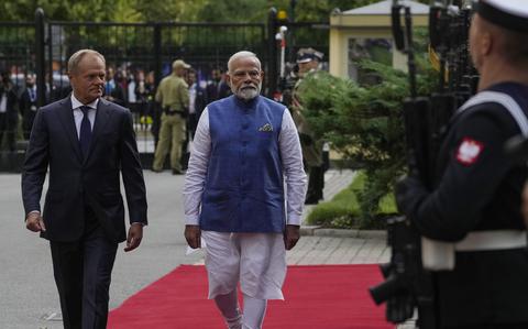 India’s Modi urges efforts to end Ukraine war after talks in Poland