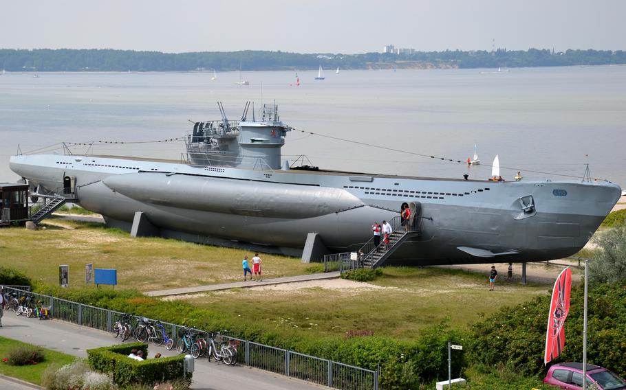 Submarine U995 at the naval memorial in Laboe