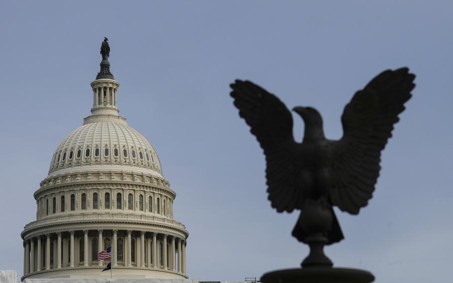 A view of the U.S. Capitol on Jan. 3, 2023, in Washington, D.C. 