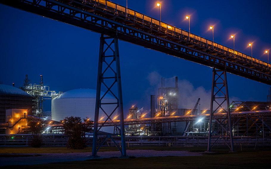 A factory in Donaldsonville, La. 