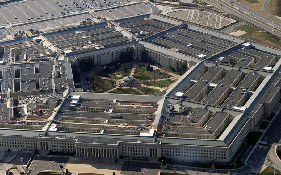 This picture taken December 26, 2011 shows the Pentagon building in Washington, DC.