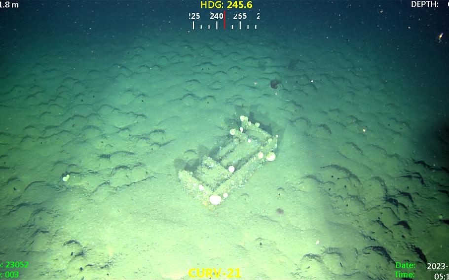 Using an advanced deep-sea camera, researchers found numerous World War-II era munition boxes on the seafloor off the coast of Los Angeles.