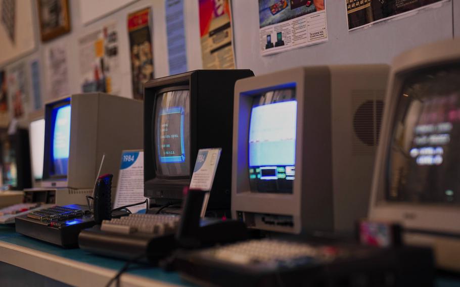 The Center for Computing History, a museum in the English city of Cambridge, hosts rows of computers of various ages that patrons can use to play games or learn how to code.