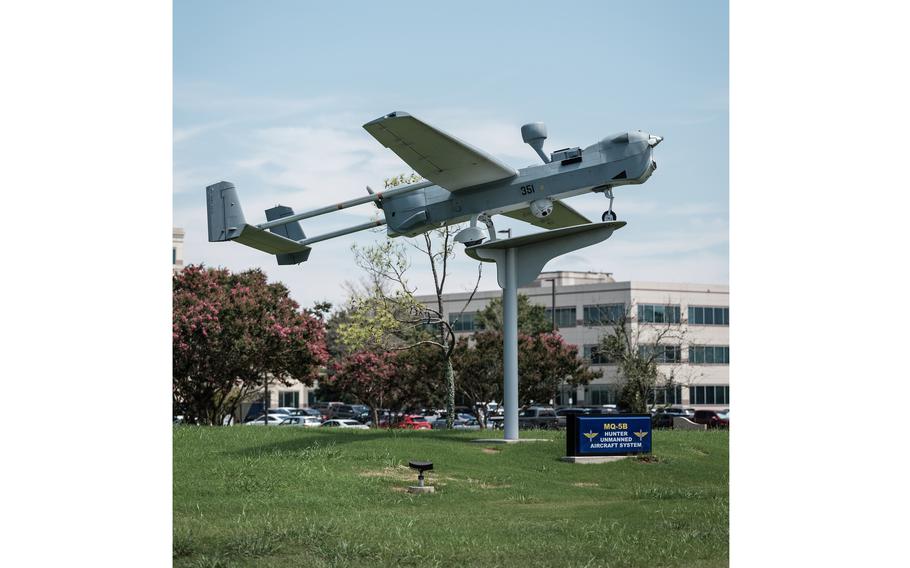 The U.S. Army Aviation and Missile Command building on Redstone Arsenal military base.