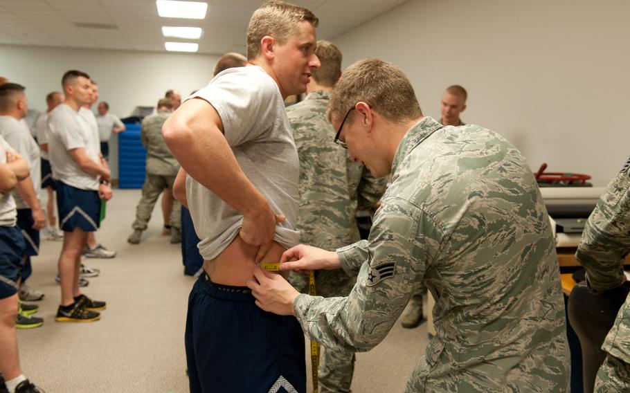 Air Force brings back tape test under new body composition program