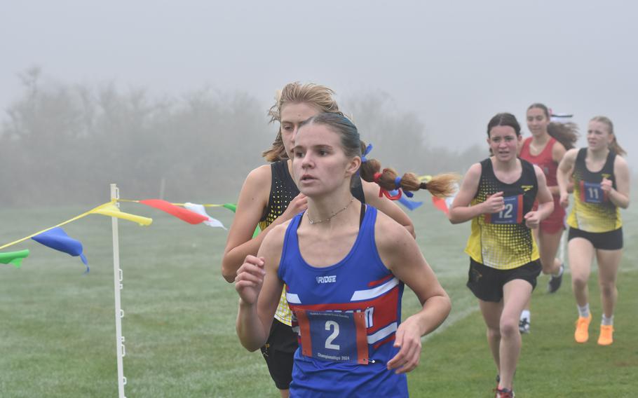 Illiana Echard leads the pack.